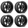 Set 4 Fuel D572 Jm2 17x8.5 6x5.5 Matte Black Wheels 17" 7mm Rims Set 4 Fuel D572 Jm2 17x8.5 6x5.5 Matte Black Wheels 17" 7mm Rims