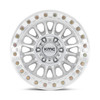 17" KMC KM239 Impact Beadlock Machined 17x9 Wheel 6x135 25mm Offroad Truck Rim