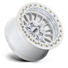 17" KMC KM239 Impact Beadlock Machined 17x9 Wheel 6x135 25mm Offroad Truck Rim