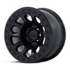 17" KMC KM241 E25 Beadlock Blackout 17x9 Wheel 6x5.5 (6x139.7) 1mm Truck SUV Rim