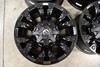 Set 4 Fuel D560 Vapor 20x9 5x4.5 5x120 Matte Black Wheels 20" 35mm Rims