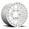 Set 4 17" KMC KM444 Mesa Forged Beadlock Raw Machined 17x9 Wheels 5x150 25mm Rims