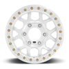17" KMC KM444 Mesa Forged Beadlock Raw Machined 17x9 6x135 -12mm Offroad Wheel