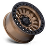18" KMC KM552 IMS Matte Bronze Gloss Black Lip 18x9 Wheel 8x170 0mm Offroad Rim