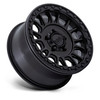 Set 4 15" KMC Powersports KS239 Impact UTV Beadlock Satin Black 15x7 6x5.5 10mm Wheels