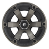 Set 4 16" Fuel D564 Beast 16x8 6x5.5 Matte Black Double Dark Tint Wheels 1mm Rim