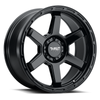 17" Thret Offroad 703 Thunder Gloss Black 17x9 Wheel 6x135 0mm Truck SUV Rim