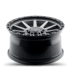 20" Thret Offroad 706 Freeze Satin Grey/Matte Black Lip 20x9 Wheel 8x170 18mm Rim