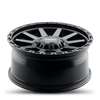 20" Thret Offroad 706 Freeze Satin Black 20x9 Wheel 8x6.5 (8x165.1) 18mm Rim