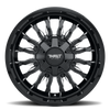 20" Thret Offroad 808 Gamma Gloss Black Milled 20x9 Wheel 8x6.5 8x170 0mm Rim