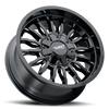 20" Thret Offroad 808 Gamma Gloss Black Milled 20x9 Wheel 6x135 6x5.5 0mm Rim