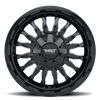 Set 4 20" Thret Offroad 808 Gamma Gloss Black 20x9 Wheels 6x135 6x5.5 -12mm Rims Lifted Truck SUV Wheels