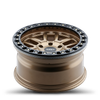 17" Thret Offroad 602 Maze Bronze Matte Black Beadlock Ring 17x9 6x5.5 -14mm Rim Lifted Truck SUV Wheel