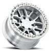 Set 4 17" Thret Offroad 602 Maze Full Machined Beadlock Ring 17x9 6x120 -14mm Rims