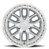 17" Thret Offroad 602 Maze Machined Machined Beadlock Ring 17x9 Wheel 5x5 -14mm Lifted Truck Rim