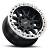 17" Thret Offroad 602 Maze Black Machined Beadlock Ring 17x9 5x4.5 -14mm Wheel
