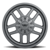 20" Thret Offroad 809 Radar Satin Grey 20x10 Wheel 5x5 5x5.5 0mm Truck Rim