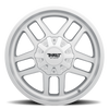 17" Thret Offroad 809 Radar Silver 17x8.5 Wheel 8x6.5 (8x165.1) 18mm Truck Rim