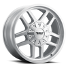 Set 4 17" Thret Offroad 809 Radar Silver 17x8.5 Wheels 8x6.5 (8x165.1) 18mm Rims
