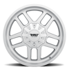 17" Thret Offroad 809 Radar Satin Silver 17x8.5 Wheel 6x135 6x5.5 6mm Truck Rim