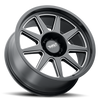 Set 4 17" Thret Offroad 705 Flood Satin Black Milled 17x9 Wheels 8x170 0mm Rims