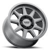 Set 4 20" Thret Offroad 705 Flood Satin Grey Milled 20x9 Wheels 6x135 18mm Rims