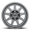 17" Thret Offroad 705 Flood Satin Grey Milled 17x9 Wheel 6x5.5 (6x139.7) 0mm Rim