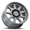 17" Thret Offroad 705 Flood Satin Grey Milled 17x9 Wheel 6x5.5 (6x139.7) 0mm Rim