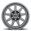 Set 4 18" Thret Offroad 705 Flood Satin Grey Milled 18x9 Wheels 8x170 18mm Rims