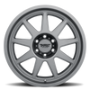 Set 4 18" Thret Offroad 705 Flood Satin Grey 18x9 Wheels 8x180 18mm Truck Rims