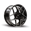 19" Kalon 201 Falcon Gloss Black Machined Face 19x8.5 Wheel 5x112 5x120 40mm Rim