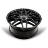 Set 4 16" Kalon 203 Blitz Gloss Black 16x7 Wheels 4x100 4x114.3 42mm Rims