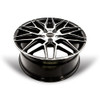 Set 4 16" Kalon 203 Blitz Black Machined Face 16x7 Wheels 4x100 4x114.3 42mm Rims