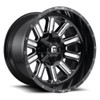 Set 4 15" Fuel D620 Hardline 15x8 5x5.5 -18mm Wheels Gloss Black Milled Rims Set 4 15" Fuel D620 Hardline 15x8 5x5.5 -18mm Wheels Gloss Black Milled Rims