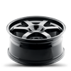 Set 4 17" Kalon 106 Suzuka Gloss Black 17x7.5 Wheels 5x120 35mm Performance Rims