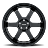 Set 4 17" Kalon 106 Suzuka Gloss Black 17x7.5 Wheels 5x4.5 (5x114.3) 35mm Rims