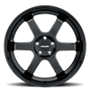 Set 4 17" Kalon 106 Suzuka Gloss Black 17x7.5 Wheels 5x100 35mm Performance Rims