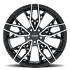 Set 4 20" Kalon 107 Scout Gloss Black Machined Face 20x9 Wheels 5x112 35mm Rims