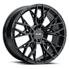 Set 4 18" Kalon 107 Scout Gloss Black 18x8 Wheels 5x4.5 (5x114.3) 38mm Rims