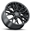 Set 4 20" Kalon 107 Scout Gloss Black 20x9 Wheels 5x120 35mm Performance Rims