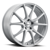 16" Kalon 109 TK3 Gloss Silver 16x6.5 Wheel 5x4.5 (5x114.3) 38mm Performance Rim
