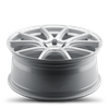 Set 4 17" Kalon 109 Tk3 Gloss Silver 17x7 Wheels 5x4.5 (5x114.3) 38mm Rims