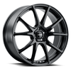 Set 4 18" Kalon 109 TK3 Gloss Black 18x8 Wheels 5x115 40mm Performance Rims