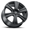 19" Kalon 205 Torch Satin Black 19x8.5 Wheel 5x110 5x4.5 40mm Sedan Crossover Rim