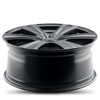 19" Kalon 205 Torch Satin Black 19x8.5 Wheel 5x5 (5x127) 40mm Sedan Crossover Rim