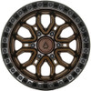 17" Arena A120 Terra Smoked Bronze Gloss Black Lip 17x9 Wheel 6x5.5 0mm Rim
