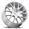 19" Kalon 206 Talon Satin Silver 19x8.5 Wheel 5x4.25 5x115 40mm Passenger Rim