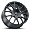 16" Kalon 206 Talon Satin Black 16x7 Wheel 5x112 5x120 38mm Passenger Rim
