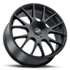Set 4 17" Kalon 206 Talon Satin Black 17x7.5 Wheels 5x112 5x120 38mm Rims
