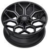 Set 4 20" Edge Off Road 302BM Gloss Black Milled Accents 20x9 5x5 5x5.5 0mm Rims Truck SUV Weheels